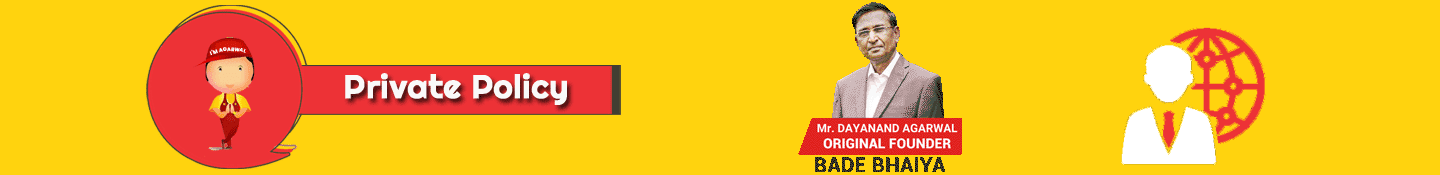 Privacy Policy - Agarwal Packers and Movers