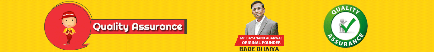 Quality Assurance Banner - Agarwal Packers and Movers