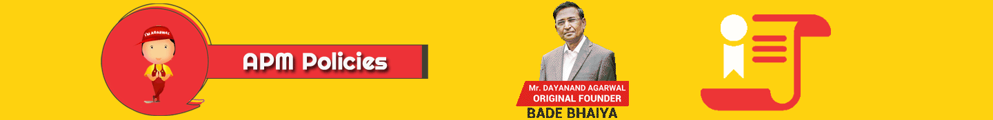 APM ISO Policy - Agarwal Packers and Movers